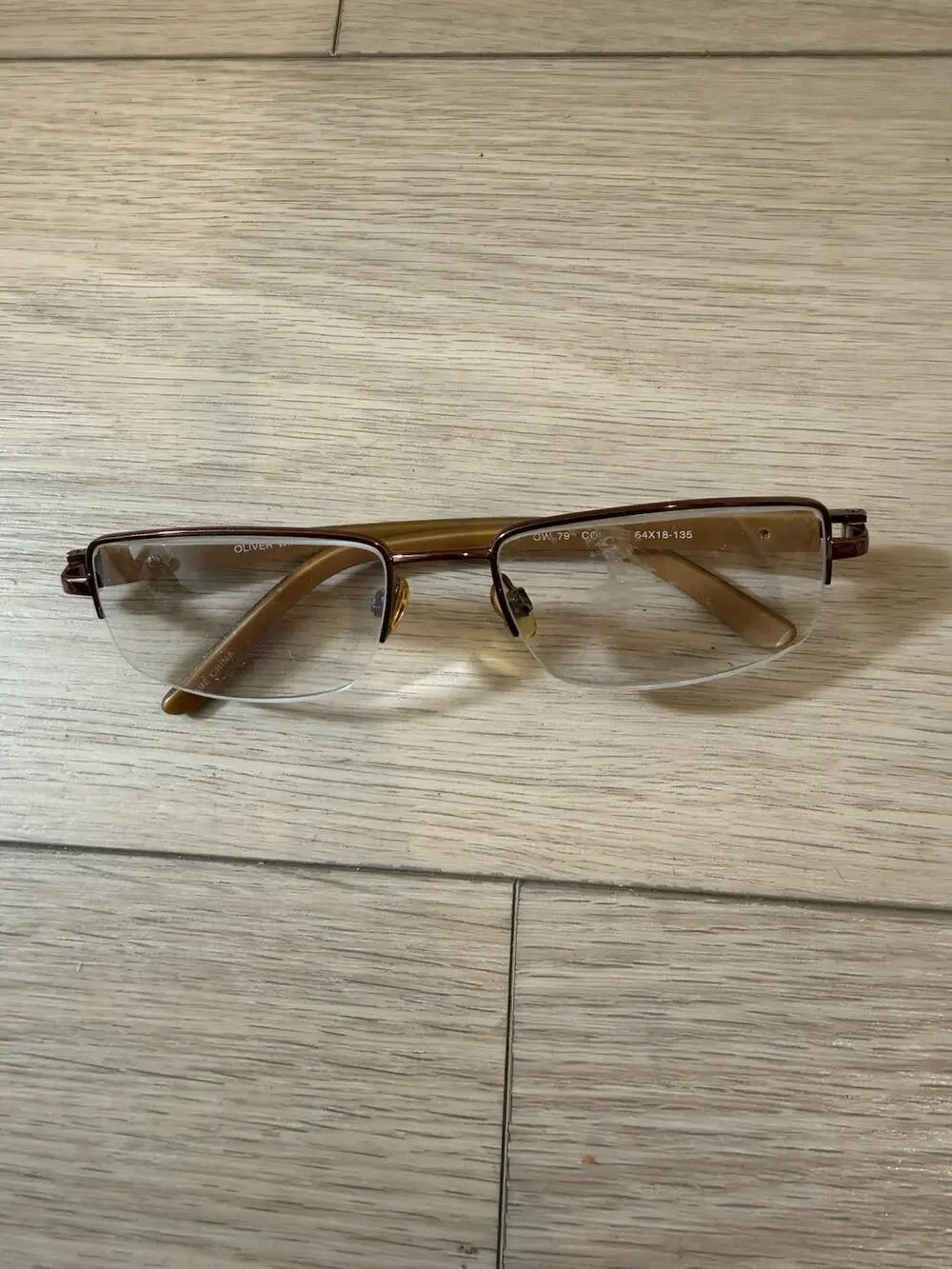 Oliver Winston OW 79 COL 10 54-18-135mm Eyeglasses FRAMES ONLY - GOOD CONDITION